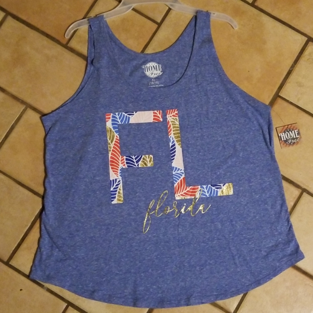 Womens NWT Florida Tank Top XL